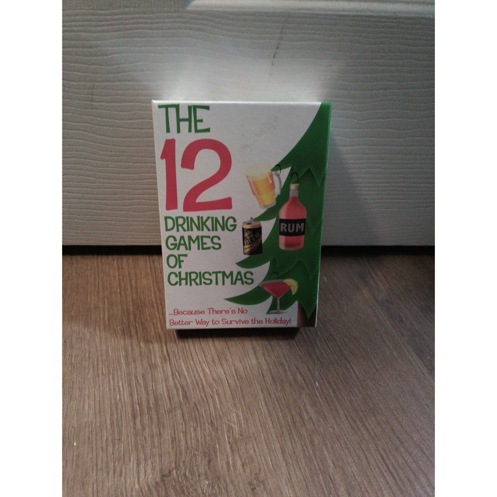 The 12 Drinking Games Of Christmas Kheper Novelty Adult Party Secret Santa New